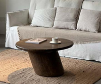 AJJ-Q303 Nouvelle table basse chinoise antique de luxe en bois massif extensible et convertible, stable et facile à nettoyer, pour salon et maison