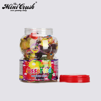 Bonbons gélifiés miniatures nutritifs à saveurs de fruits naturels, faibles en gras, pour enfants et adultes, Halal Chine