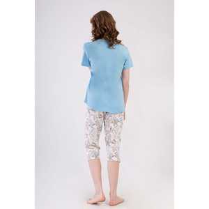 Combinaison de nuit ovale à manches courtes et col rond pour femme, taille XXL - Product Image 1