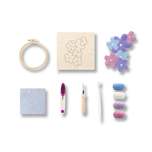 Bán buôn hoa đấm kim thủ công mỹ nghệ thêu sản phẩm kit nhỏ ý tưởng kinh doanh cho Diy người mới bắt đầu - Product Image 1