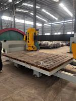 Scie à pont CNC 5 axes R Upgrade pour pierre, routeur CNC, machine de découpe de granit et de marbre à vendre avec caméra