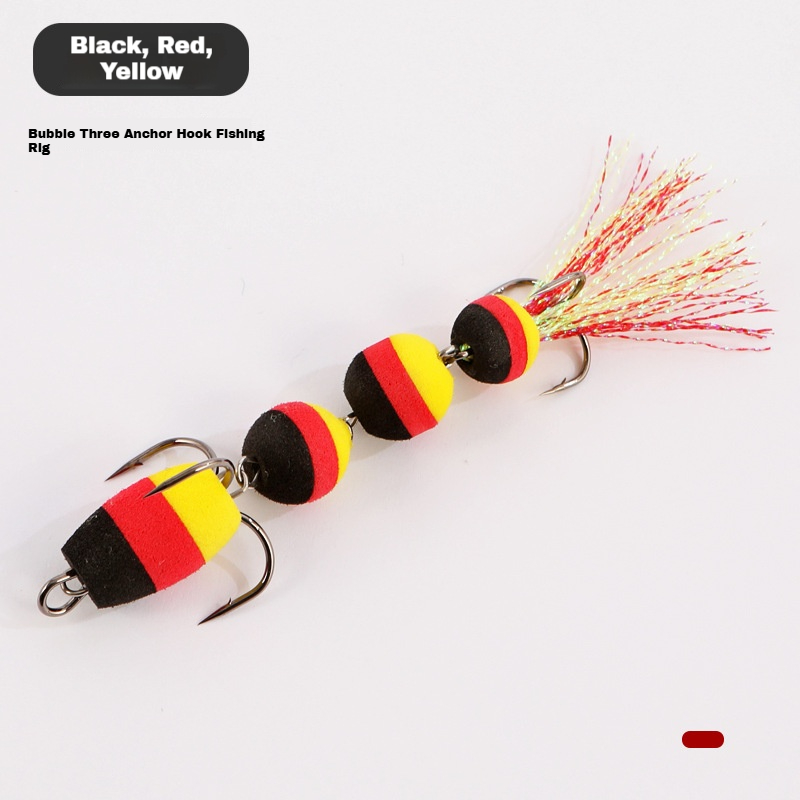 5 black, red and yellow