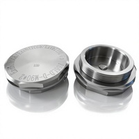 Bouchon fileté antidéflagrant en acier inoxydable SS316L Ex d Ex E, bouchon d'obturation IP66 certifié IECEx ATEX pour boîtier électrique