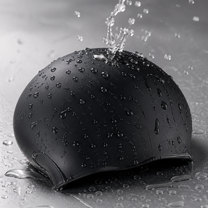 Vente directe usine – Bonnet <span class=keywords><strong>de</strong></span> natation en silicone pour <span class=keywords><strong>homme</strong></span>, style drapeau, couleur unie, imprimé, étanche, pour compétition - Product Image 3