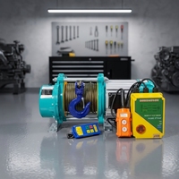 Palans électriques à câble CDK haute vitesse, 1T 2T 3T, 220V 380V, avec télécommande et chariot de déplacement, de fabrication usine avec 10 ans d'expérience