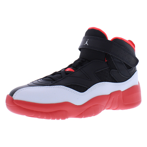 Scarpe Nike Jumpman Two Trey PS per Ragazzi, Taglia 2, Colore: Nero/Bianco-Infrarosso 23 - Product Image 1