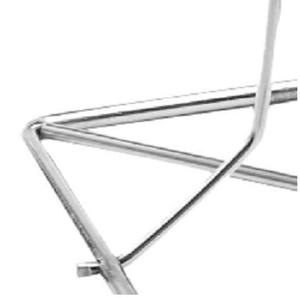 Asador de pollo de acero inoxidable Baskware, herramienta de barbacoa de Metal duradero para asado de Navidad y estantes para hornear de Camping - Product Image 4