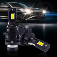 Phares de voiture haute puissance 12V D2 D4 90W Ampoules Xénon 6000k 25000lm Canbus D2S D4S HID vers LED