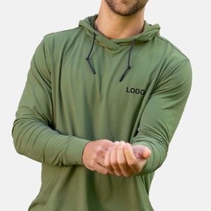 Design personalizzato logo <span class=keywords><strong>Slim</strong></span> <span class=keywords><strong>Fit</strong></span> manica lunga atletico pesca <span class=keywords><strong>uomo</strong></span> maglione Golf Pullover felpe leggere per gli uomini - Product Image 3