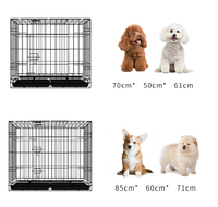Grands cages pliables pour petits animaux oiseaux cochons chats cages pour chiens de compagnie