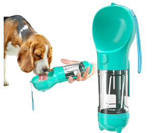 Botella de agua portátil para perros y gatos, alimentador de comida, <span class=keywords><strong>bebedero</strong></span>, dispensador de caca, 3 <span class=keywords><strong>en</strong></span> <span class=keywords><strong>1</strong></span>, <span class=keywords><strong>multifuncional</strong></span>, a prueba de fugas - Product Image 6