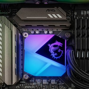 Refroidisseur d'eau MSI MAG CORELIQUID C280 ARGB 280 mm, refroidissement liquide, compatible avec le chipset Intel Z690, socket LGA 1700, processeur I9 12900K - Product Image 5