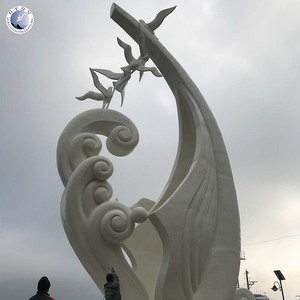 Exquisita Escultura de Fibra de Vidrio para Jardín Exterior, Adecuada para Centros Comerciales, Tiendas y Centros de Ventas - Product Image 6