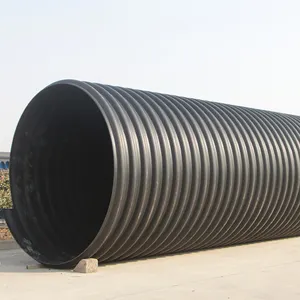 塑料管电器用品保护管电力电缆导管钢带增强螺旋波纹管