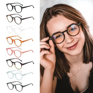 نظارات رخيصة جديدة ملونة حجب الإطار كمبيوتر كتلة مضادة للضوء الأزرق - Product Image 3