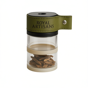 เตาเผาบัคฮูร์อะคริลิคแบบดั้งเดิม ROYAL ARTISANS ที่วางธูปสไตล์อาหรับ 100% ธรรมชาติ สำหรับใช้กับเครื่องหอมในมัสยิดและบ้าน - Product Image 1