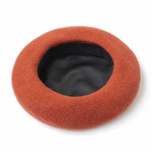 Boina de Lana de Alta Calidad para Mujer, Color Sólido, Forro de Satén, Venta al Por Mayor en China - Product Image 6