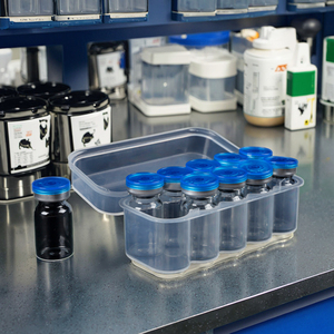 Custom 3ml 5ml 7ml 10ml 10cc Clear Plastic Vial <b>Boxes</b> Cillin Bottle <b>Storage</b> Travel Case Recycled <b>Materials</b> Vials Holder - Product Image 1