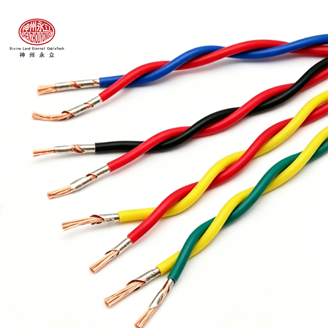 NH-RVS SZYL 300/500V Fire Resistant Fire Alarm Signal Transmission Copper Core PVC Insulated Stranded Flexible Electrical Wire