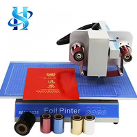 Machine d'impression numérique à chaud AMD3025 pour couvertures de carnets A4, estampage automatique à chaud 3025, machine d'impression numérique à feuille d'or, vente chaude