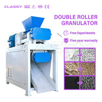 Granulateur à double rouleau pour usine d'engrais composé NPK à petite échelle CLASSY