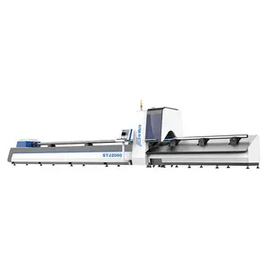Metal Pipe/Tube Laser Cutting Machine, Fiber Laser Tube Cutter for Sale