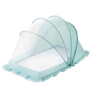 Baby Bed Portable Folding Crib Mosquito Net Portable Cots Newborn Folded Crib Bottomless Anti-Bug Crib Sun Shelter