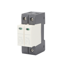 PV DC SPD parafoudre parafoudre 20kA 2 p 2 pôles 2 pôles 20kA-40kA T2 500V Protection contre les surtensions Dispositifs de protection contre les surtensions