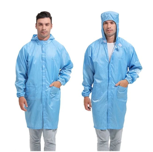 Bata de Trabajo Antiestática para Cuarto Limpio, Ropa de Protección con Diseño de Cobertura Total para Espacios de Producción Industrial - Product Image 6
