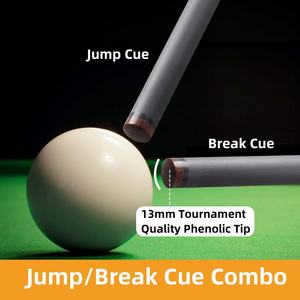 Oferta Especial: Taco de Salto de Fibra de Carbono de 3 Piezas, Baja Deflexión, 58 Pulgadas, Taco Profesional para Salto en Billar de 8 y 9 Bolas - Product Image 6