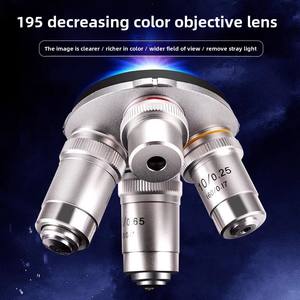 Monokulares TV-Mikroskop Halogenlampe Biologisches Mikroskop LED-Licht Medizinisches Labor mikroskop - Product Image 5