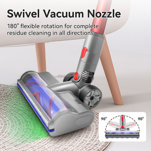 Remplacement tapis électrique sol dur muet grandes roues aspirateur brosse tête pièces accessoires adaptés pour Dysons V7 V8 V11 V15 - Product Image 5