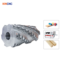 KINCNC Tête de coupe hélicoïdale en spirale en carbure pour bois, pour pré-fraisage et dégauchissage léger, haute performance extrême