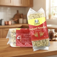 Nouilles instantanées Halal à base de farine de blé et d'œuf séché, 2mm, 250g, cuisson rapide en 3 minutes, personnalisables en usine