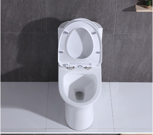 Ensemble de sanitaires en céramique en gros à prix abordable : <span class=keywords><strong>WC</strong></span>, lavabo sur colonne, lavabo, siphon en P, combinaison toilettes et lavabo pour salle de bain - Product Image 4