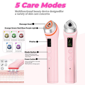Instrumento de Belleza Inalámbrico Ajustable con Microcorriente para Lifting Facial, Masajeador Vibratorio para Rostro y Cuello, Cuidado de la Piel OEM - Product Image 4