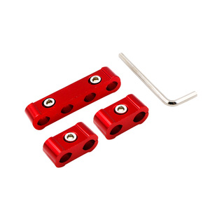 Ensemble de séparateurs et de supports de fils d'allumage en alliage d'aluminium SPW04 pour la modification automobile - Product Image 3
