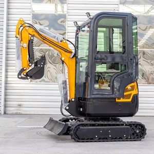 Productos Más Vendidos, Mini Excavadora Hidráulica de 1300 kg con Cabina y Revestimiento Antioxidante para Entornos Húmedos - Product Image 1