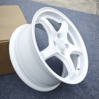 Jantes X-RIMS Smart White Motorsport Nouveau design 16x7 4x100 Jantes en alliage d'aluminium de 16 pouces avec 40mm ET et 100mm PCD