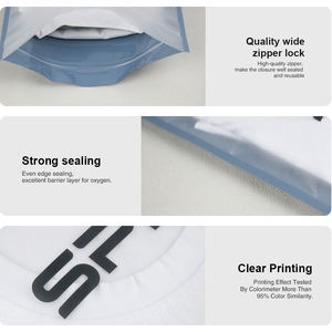 Матовые черные пластиковые пакеты для упаковки одежды - Product Image 6