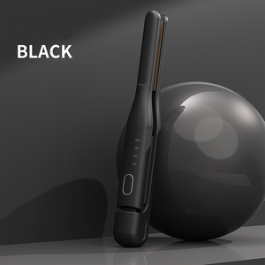 Factory Mini Portable 2 en 1 Plancha de pelo Rizador de hierro para hombres Styler de pelo corto - Product Image 1