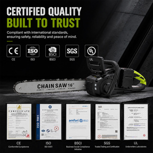 16-Inch Brushless Chainsaw, 40V (2 X 20V MAX) Cordless Battery Powered Chain Saw Kit for Wood/<b>Tree</b> Cutting and Pruning 16-Inch - Product Image 6