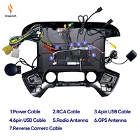 Autoradio Android 6+128g 8 cœurs avec écran large de 13,1 pouces, CarPlay et Android Auto sans fil pour GMC SILVERADO 2014-2018