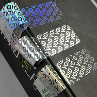Factory Supply Anti Counterfeiting Security Label Tamper Evident Sticker with QR Code Printing
