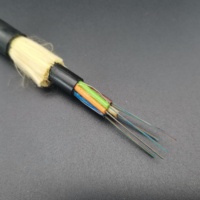 Câble de Fibre Optique Extérieur 12 Hilos Fibra 9 6 24 48 96 Core PVE-2020 Câble ADSS