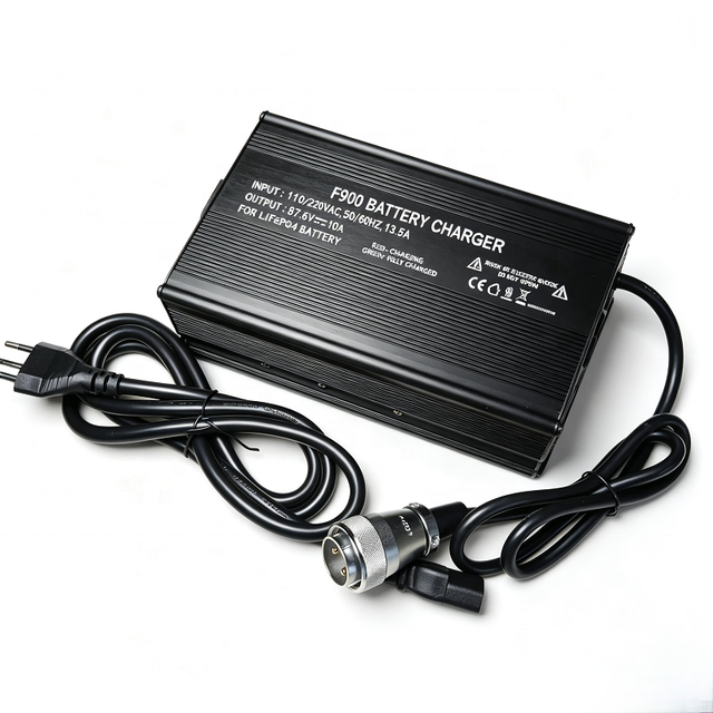 876W Adapter 87.6V 5A 6A 7A 8A 9A 10A Lifepo4 Battery Smart Charger 24S 72V Electric Bicycle E-bike Battery Charger