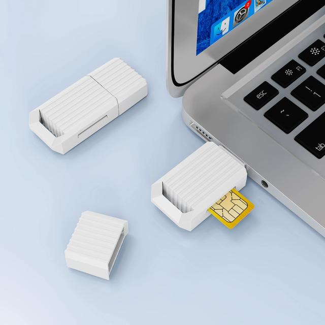 USB 2.0 Communication SIM Card Reader for Type-C Mobile Phones Made in China