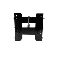 Nouveau support de moteur hors-bord réglable en alliage d'aluminium pour bateau de pêche de 8 pouces, type Jack Plate marine