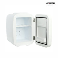 Mini-réfrigérateur électrique 5L portable pour la maison, l'extérieur, les chambres, les hôtels, les voitures, les camping-cars, refroidissement semi-conducteur, écran tactile LCD, faible bruit