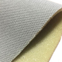 Tissu de revêtement de plafond de voiture en mousse 100 % polyester personnalisé, tissu durable pour l'ameublement intérieur des véhicules